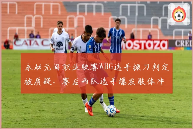 永劫无间职业联赛WBG选手振刀判定被质疑,赛后两队选手爆发肢体冲突