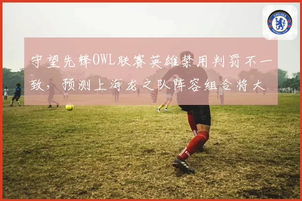 守望先锋OWL联赛英雄禁用判罚不一致，预测上海龙之队阵容组合将大改
